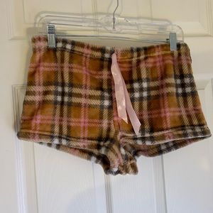Plaid Pj Shorts
